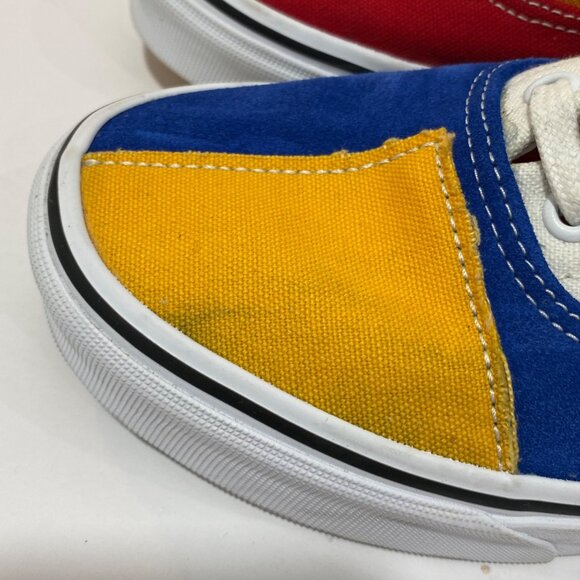 Vans Era Patchwork Multi Colorblock Skateboard  Mens 6.5/size 8 women -5.5 Retro - Picture 5 of 11